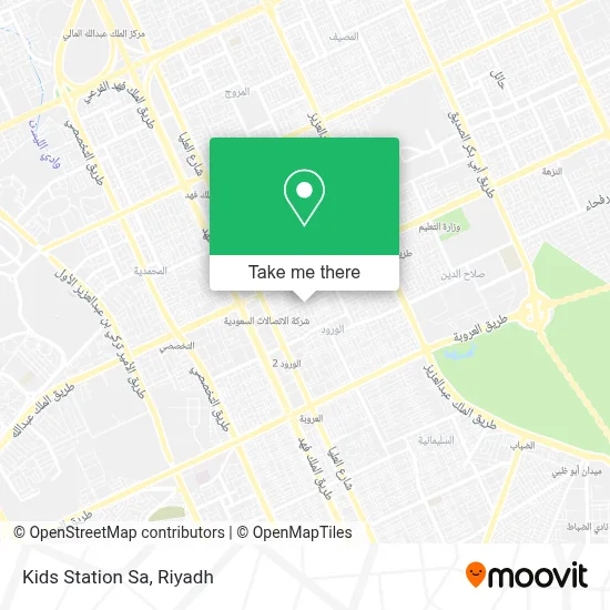 Kids Station Sa map