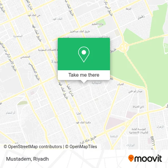Mustadem map