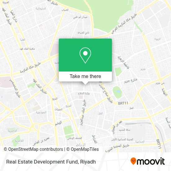 Real Estate Development Fund map