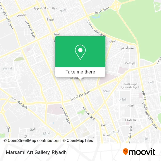 Marsami Art Gallery map
