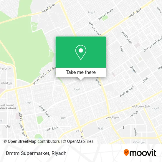 Dmtm Supermarket map