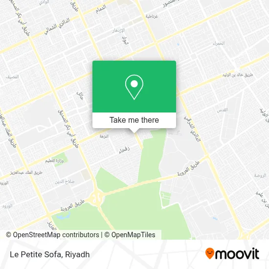 Le Petite Sofa map