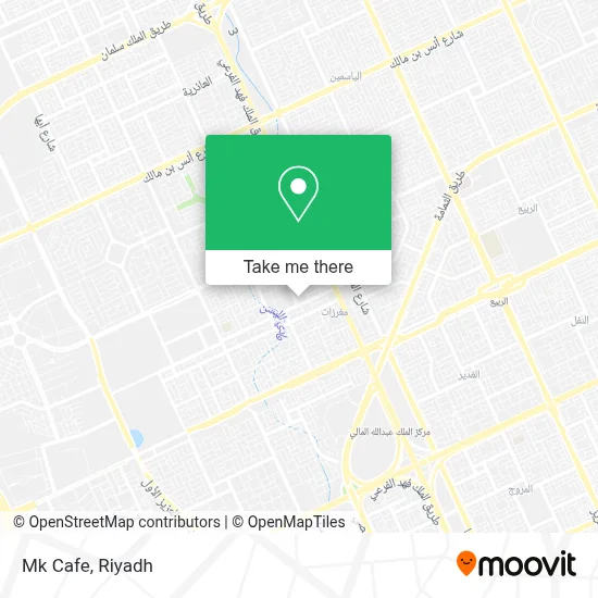 Mk Cafe map