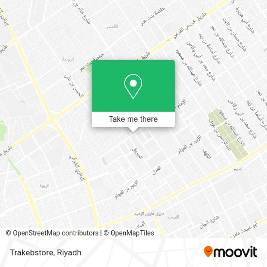 Trakebstore map
