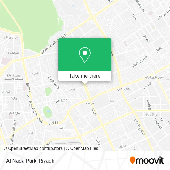 Al Nada Park map