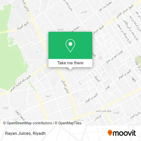 Rayan Juices map
