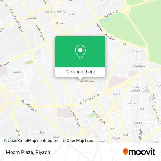 Meem Plaza map