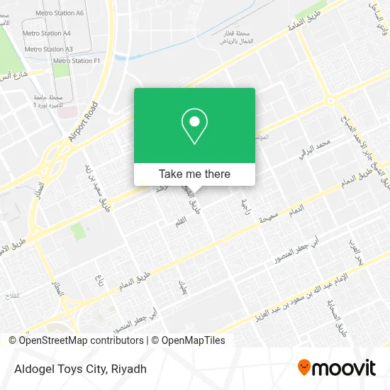 Aldogel Toys City map