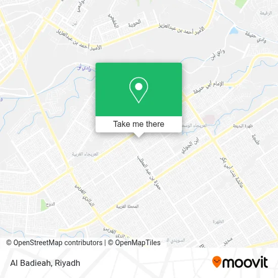 Al Badieah map