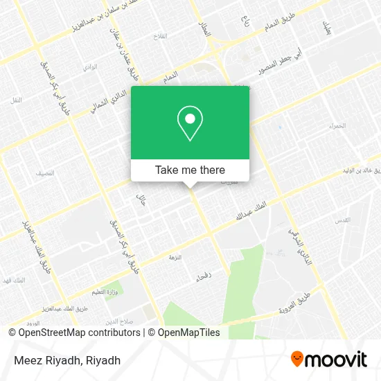 Meez Riyadh map