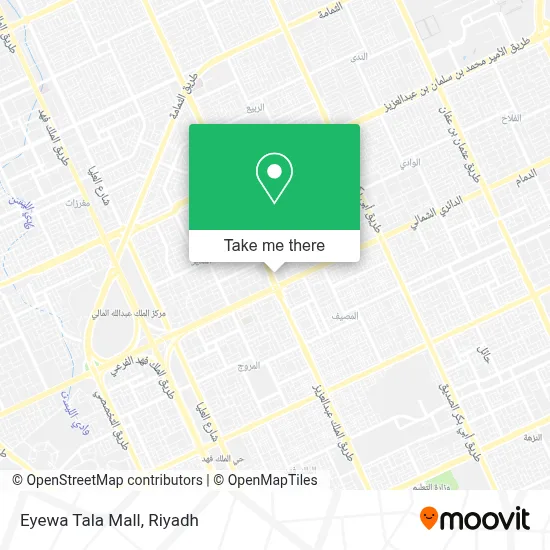 Eyewa Tala Mall map