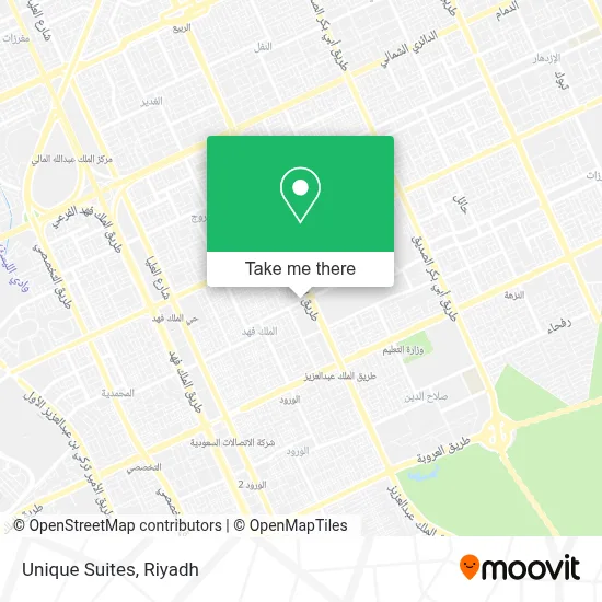 Unique Suites map