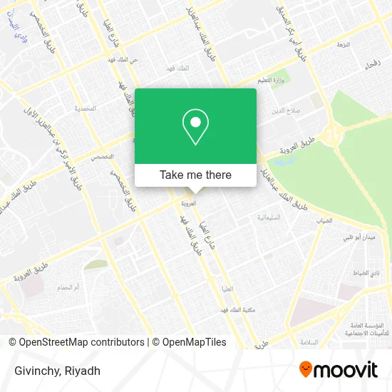 Givinchy map