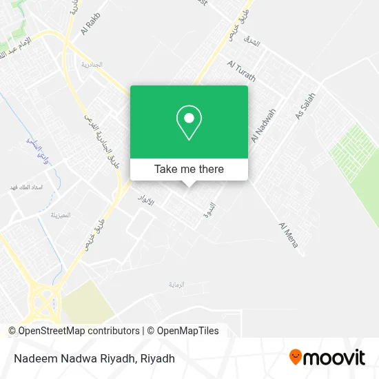Nadeem Nadwa Riyadh map