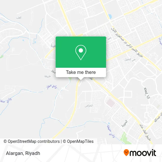 Alargan map