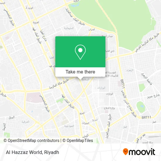 Al Hazzaz World map