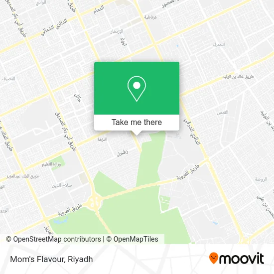 Mom's Flavour map