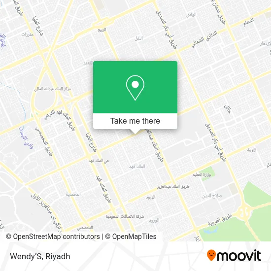 Wendy’S map