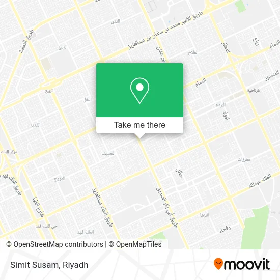 Simit Susam map