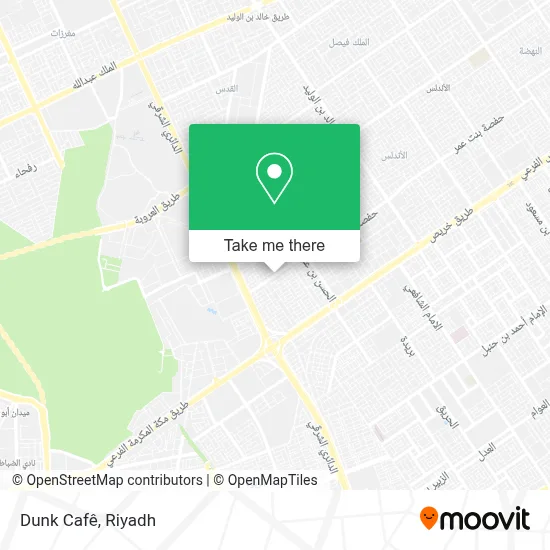Dunk Cafê map