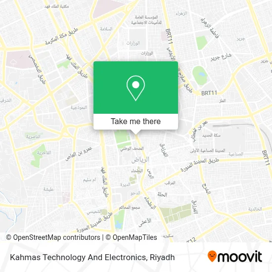 Kahmas Technology And Electronics map