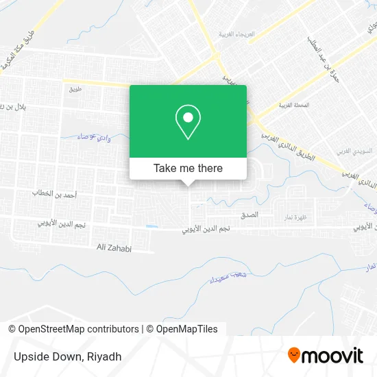 Upside Down map