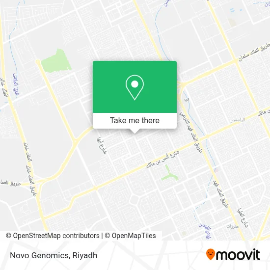 Novo Genomics map