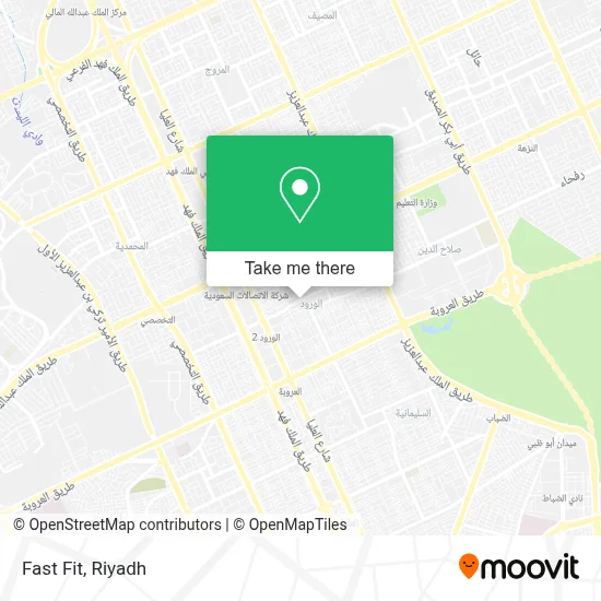 Fast Fit map