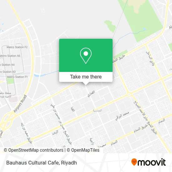 Bauhaus Cultural Cafe map
