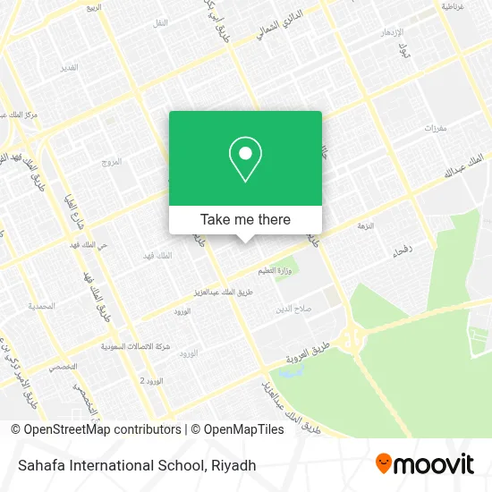 Sahafa International School map