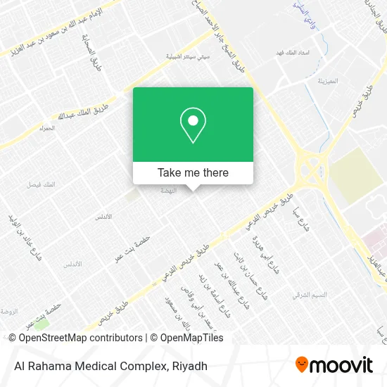 Al Rahama Medical Complex map