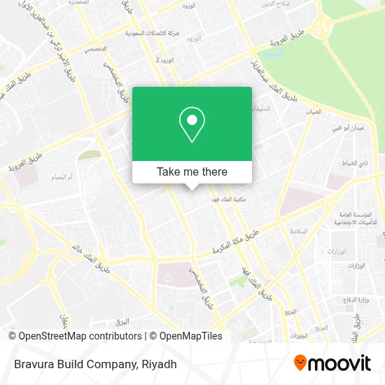 Bravura Build Company map