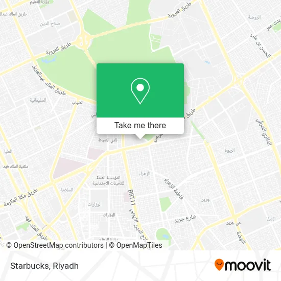 Starbucks map