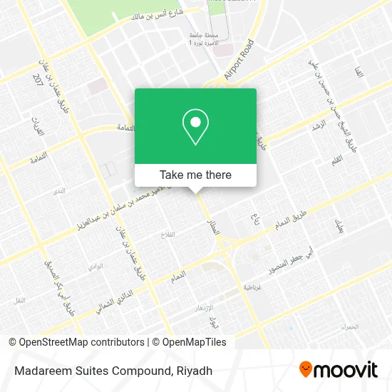 Madareem Suites Compound map