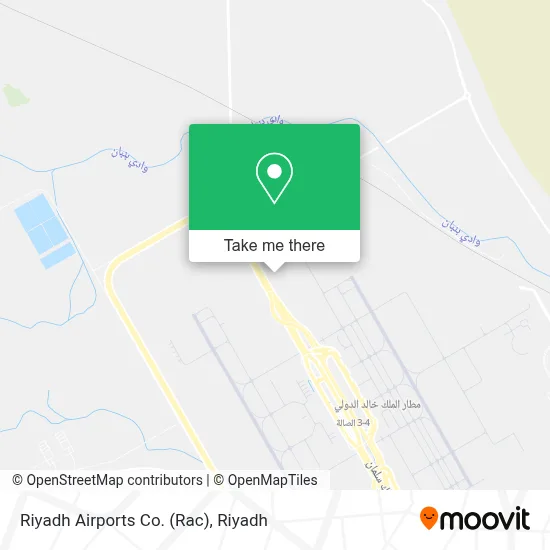 Riyadh Airports Co. (Rac) map
