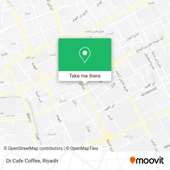 Dr.Cafe Coffee map