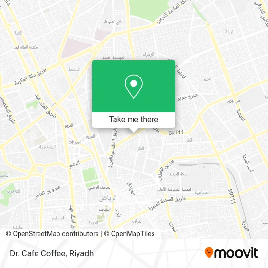 Dr. Cafe Coffee map