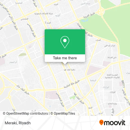 Meraki map