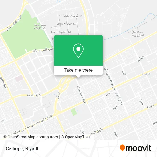 Calliope map