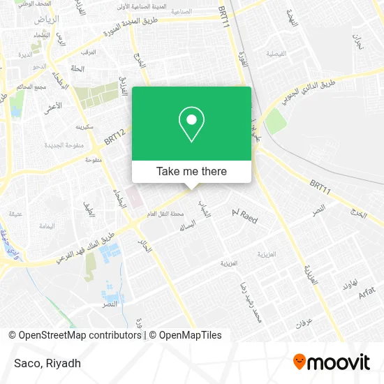 Saco map