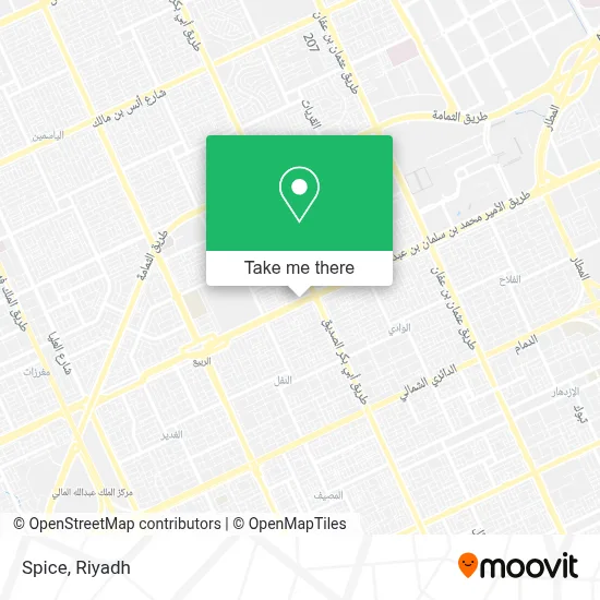 Spice map