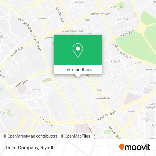 Dujat Company map
