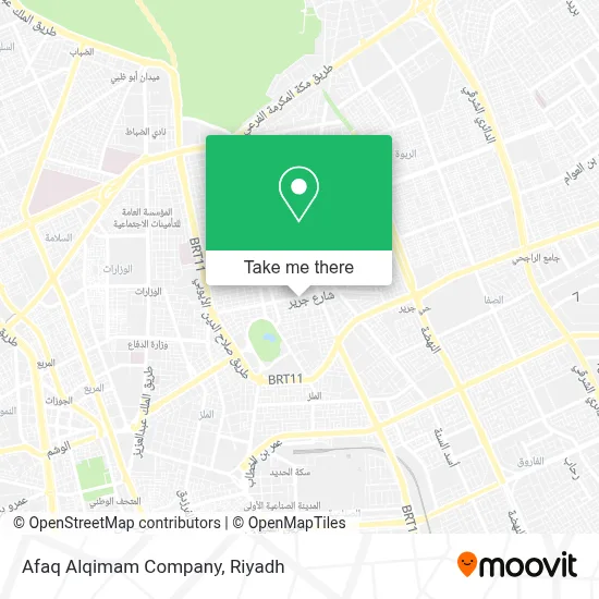 Afaq Alqimam Company map