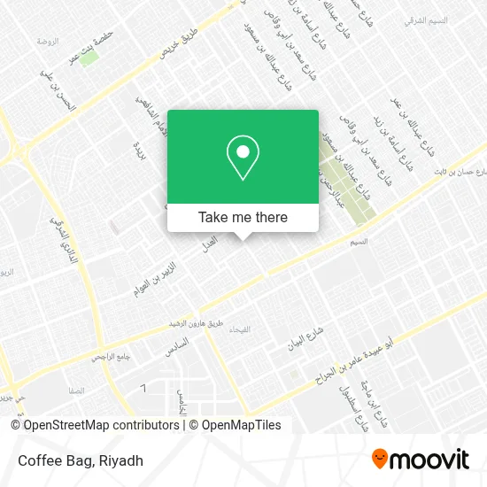 Coffee Bag map