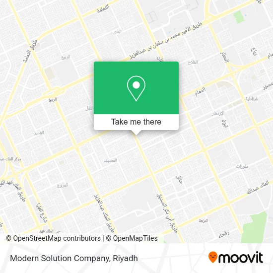 Modern Solution Company map