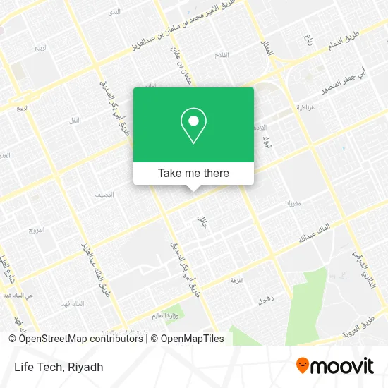 Life Tech map