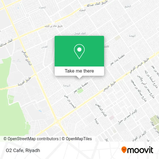 O2 Cafe map