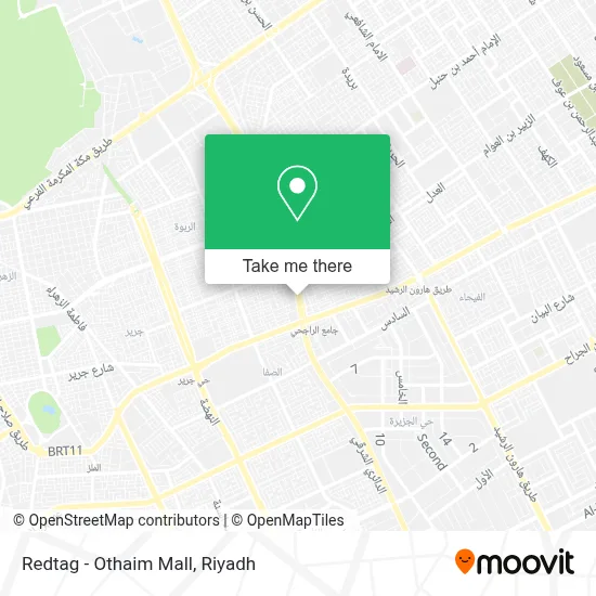 Redtag - Othaim Mall map