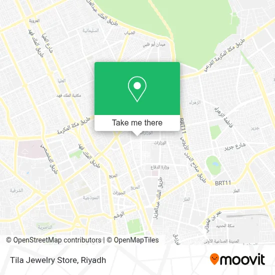Tila Jewelry Store map
