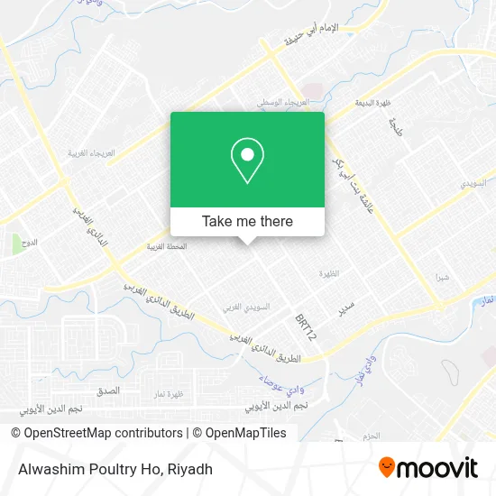 Alwashim Poultry Ho map